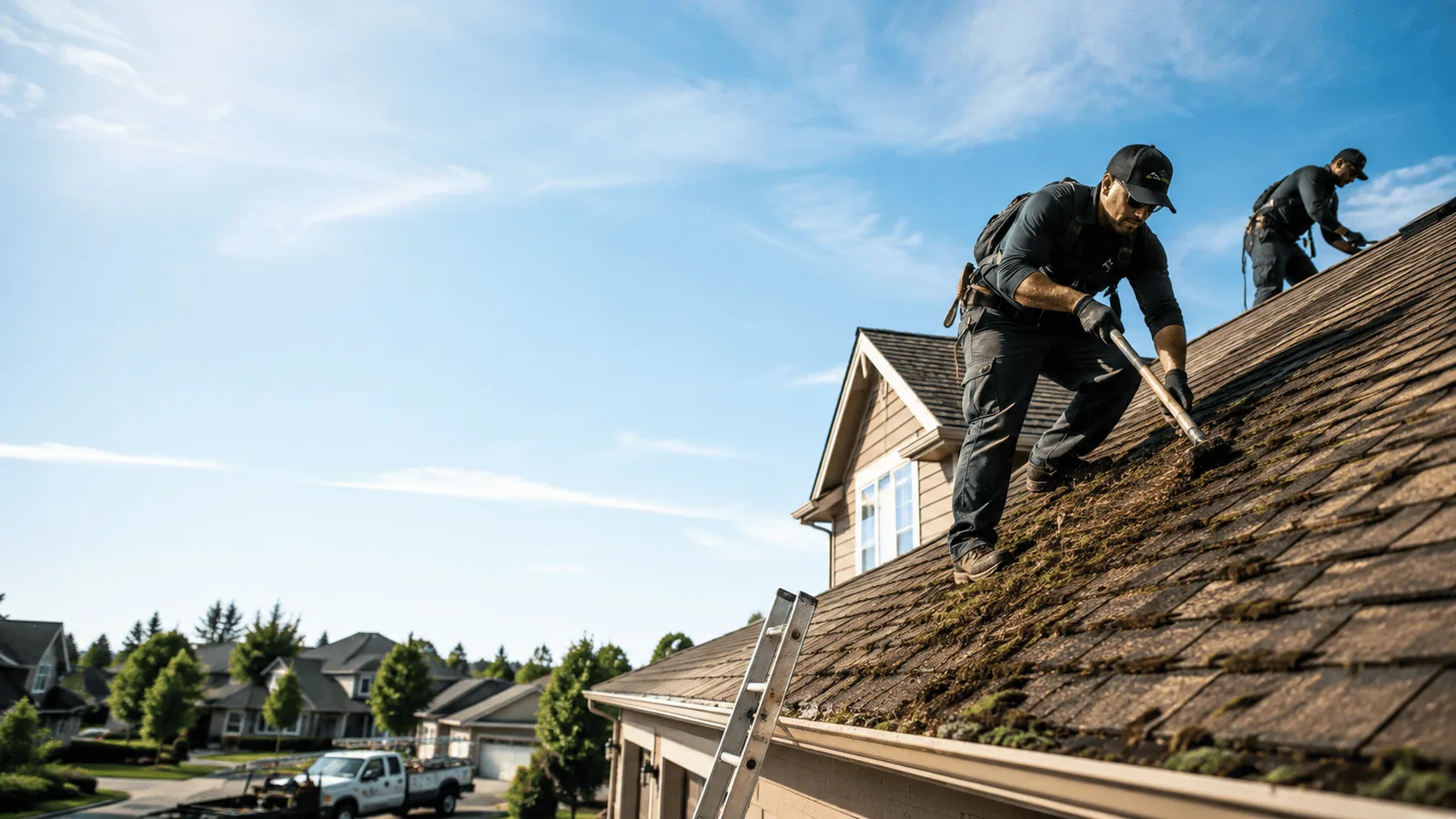 Roof Moss Removal in Washington, CA near me
